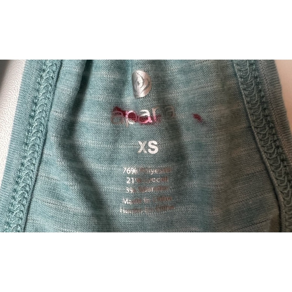 Apana Size XS Sleeveless Striped Tank Top - Blue-green Women - Picture 6 of 11